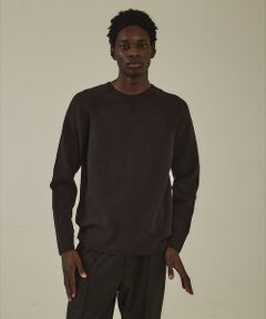 DESIGNWORKS / デザインワークス ニット・セーター | 【ハイパーストレッチ】ホールガーメント アスレチック クルーネックスウェット