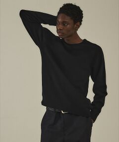 DESIGNWORKS / デザインワークス ニット・セーター | 【ハイパーストレッチ】ホールガーメント アスレチック クルーネックスウェット