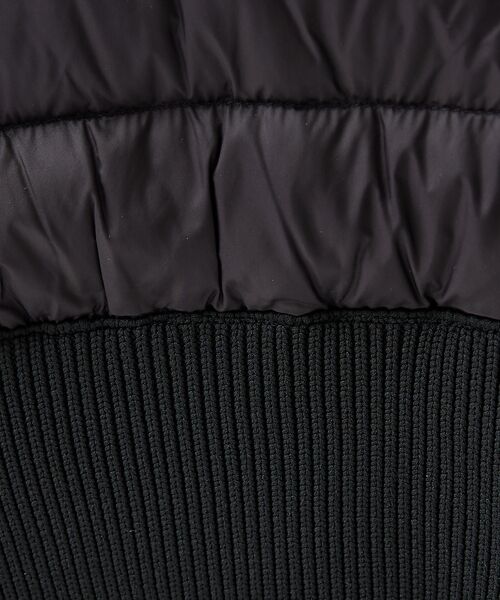 DESIGNWORKS / デザインワークス ダウンジャケット・ベスト | ニットコンビ　ダウンフード タフタ ブルゾン | 詳細13