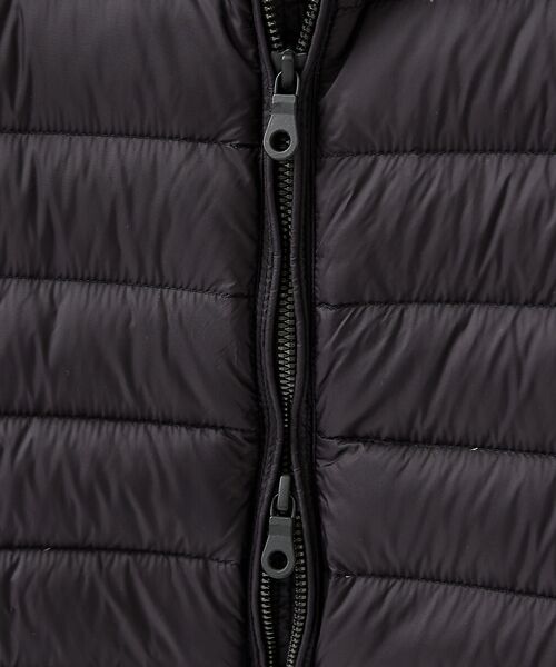 DESIGNWORKS / デザインワークス ダウンジャケット・ベスト | ニットコンビ　ダウンフード タフタ ブルゾン | 詳細9