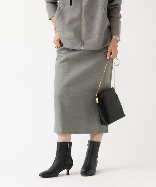 DESIGNWORKS / デザインワークス ロング・マキシ丈スカート | 【セットアップ対応】ダブルエアータイトスカート | 詳細1