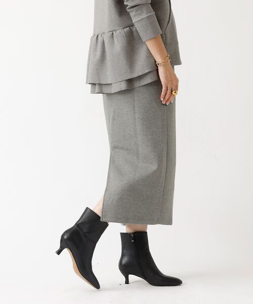 DESIGNWORKS / デザインワークス ロング・マキシ丈スカート | 【セットアップ対応】ダブルエアータイトスカート | 詳細2