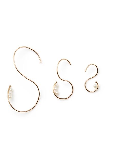 DESIGNWORKS / デザインワークス ピアス・イヤリング | 【Lamie/ラミエ 】S ピアス Akoya (SS)右耳 | 詳細2