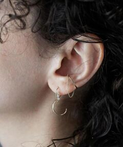 DESIGNWORKS / デザインワークス ピアス・イヤリング | 【Lamie/ラミエ 】S ピアス Akoya (S)左耳