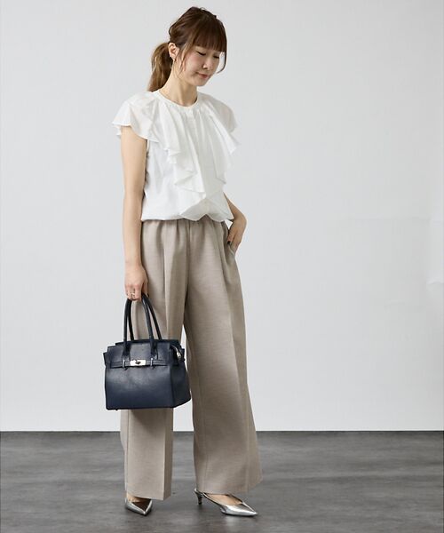 DESIGNWORKS / デザインワークス シャツ・ブラウス | フロントラッフルブラウス | 詳細2