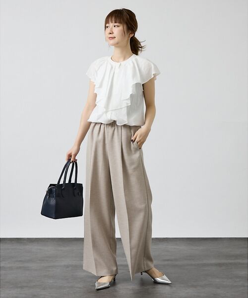 DESIGNWORKS / デザインワークス シャツ・ブラウス | フロントラッフルブラウス | 詳細3