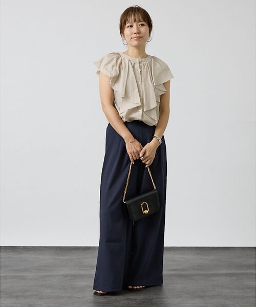 DESIGNWORKS / デザインワークス シャツ・ブラウス | フロントラッフルブラウス | 詳細5