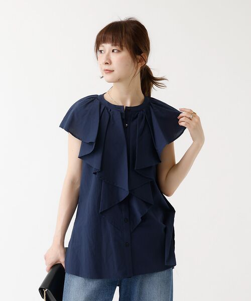 DESIGNWORKS / デザインワークス シャツ・ブラウス | フロントラッフルブラウス | 詳細7
