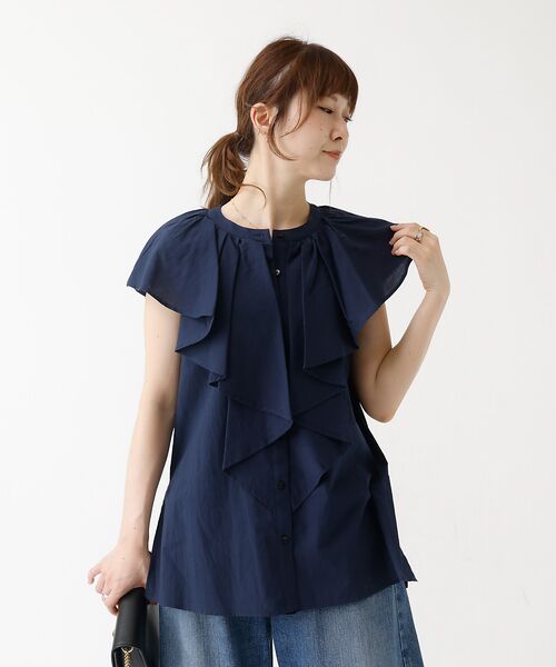 DESIGNWORKS / デザインワークス シャツ・ブラウス | フロントラッフルブラウス | 詳細8