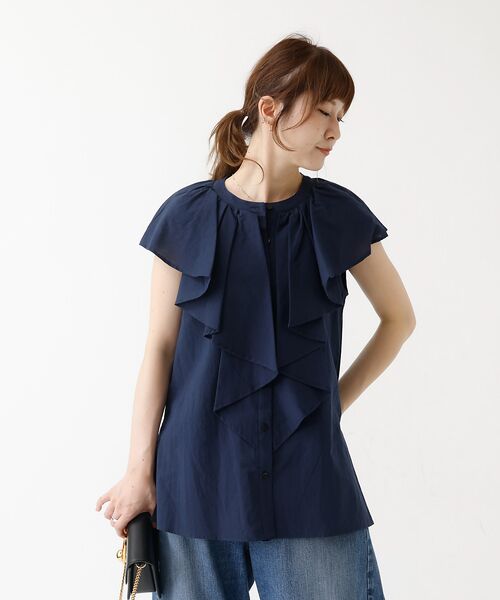 DESIGNWORKS / デザインワークス シャツ・ブラウス | フロントラッフルブラウス | 詳細9