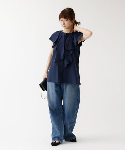 DESIGNWORKS / デザインワークス シャツ・ブラウス | フロントラッフルブラウス | 詳細10