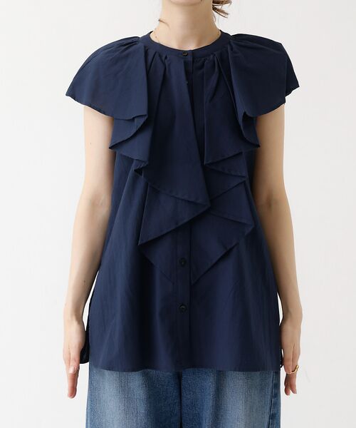 DESIGNWORKS / デザインワークス シャツ・ブラウス | フロントラッフルブラウス | 詳細12