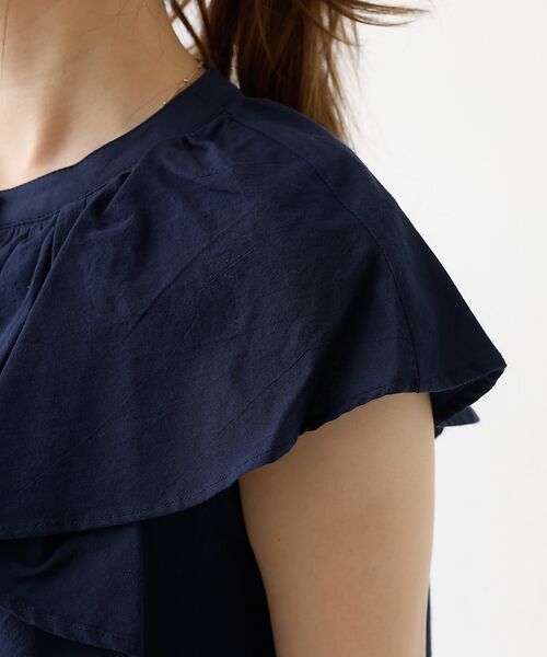 DESIGNWORKS / デザインワークス シャツ・ブラウス | フロントラッフルブラウス | 詳細15