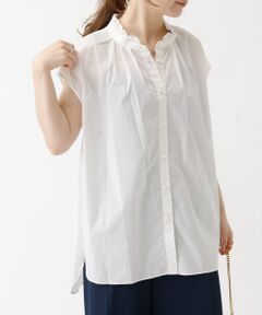 DESIGNWORKS / デザインワークス シャツ・ブラウス | パールボタンノースリーブブラウス