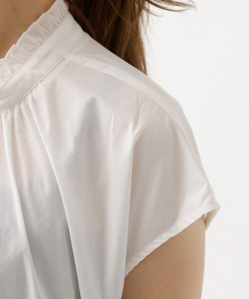 DESIGNWORKS / デザインワークス シャツ・ブラウス | パールボタンノースリーブブラウス | 詳細12