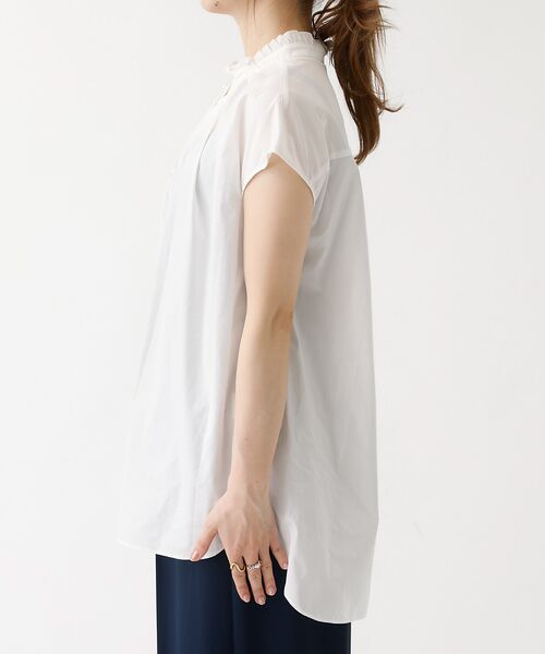 DESIGNWORKS / デザインワークス シャツ・ブラウス | パールボタンノースリーブブラウス | 詳細9