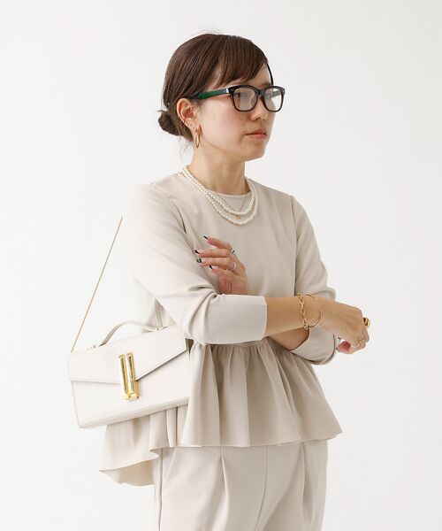 DESIGNWORKS / デザインワークス シャツ・ブラウス | 【セットアップ対応】ぺプラムトップス | 詳細2