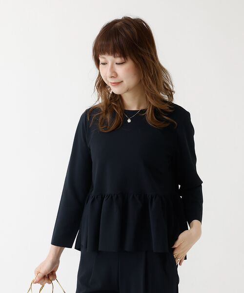 DESIGNWORKS / デザインワークス シャツ・ブラウス | 【セットアップ対応】ぺプラムトップス | 詳細6