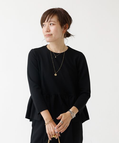 DESIGNWORKS / デザインワークス シャツ・ブラウス | 【セットアップ対応】ぺプラムトップス | 詳細14