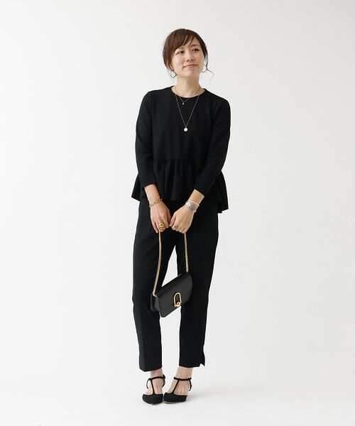 DESIGNWORKS / デザインワークス シャツ・ブラウス | 【セットアップ対応】ぺプラムトップス | 詳細18