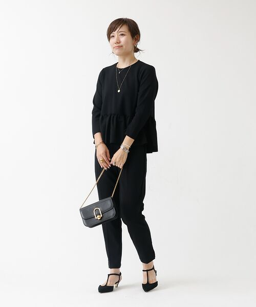 DESIGNWORKS / デザインワークス シャツ・ブラウス | 【セットアップ対応】ぺプラムトップス | 詳細19