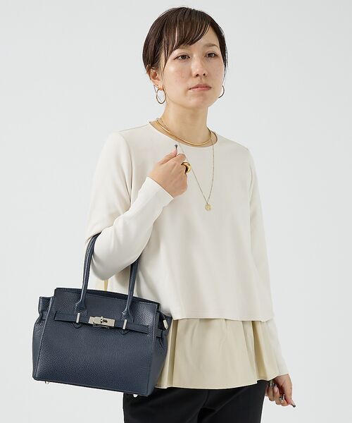 DESIGNWORKS / デザインワークス トップス | 後ろタフタ切替えプルオーバー | 詳細3