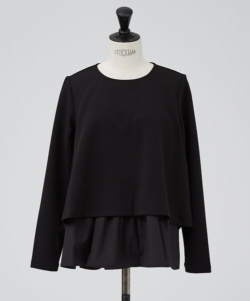 DESIGNWORKS / デザインワークス トップス | 後ろタフタ切替えプルオーバー | 詳細7