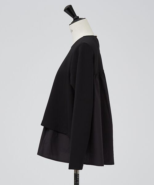 DESIGNWORKS / デザインワークス トップス | 後ろタフタ切替えプルオーバー | 詳細8