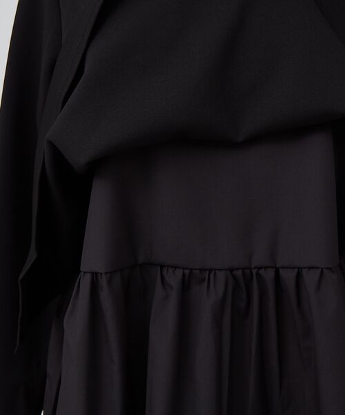 DESIGNWORKS / デザインワークス トップス | 後ろタフタ切替えプルオーバー | 詳細15