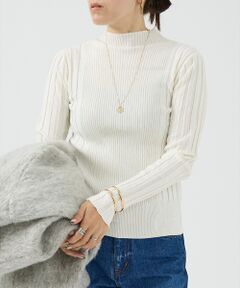 DESIGNWORKS / デザインワークス ニット・セーター | コットンカシミヤリブニットプルオーバー