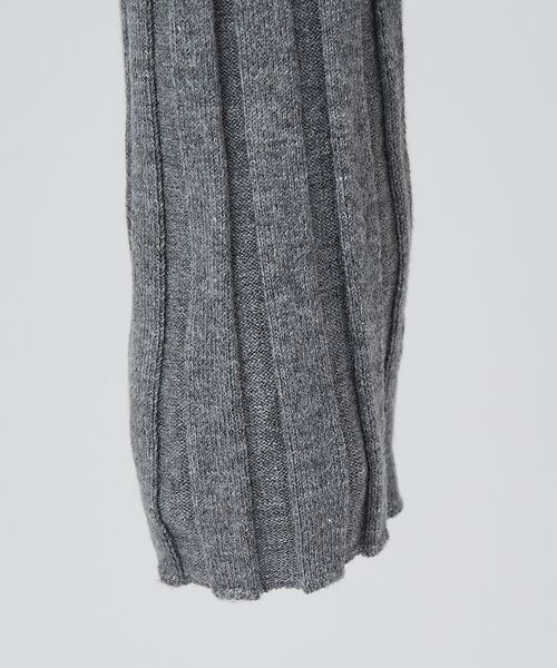 DESIGNWORKS / デザインワークス ニット・セーター | コットンカシミヤリブニットプルオーバー | 詳細11
