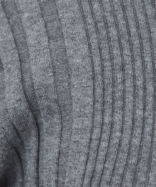 DESIGNWORKS / デザインワークス ニット・セーター | コットンカシミヤリブニットプルオーバー | 詳細13