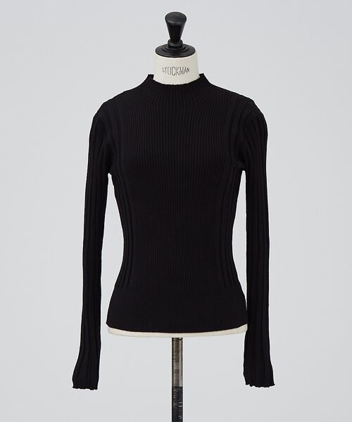 DESIGNWORKS / デザインワークス ニット・セーター | コットンカシミヤリブニットプルオーバー | 詳細16