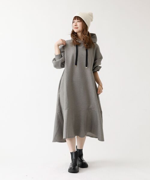 DESIGNWORKS / デザインワークス ワンピース | 【追加】ダンボールフードワンピース | 詳細4