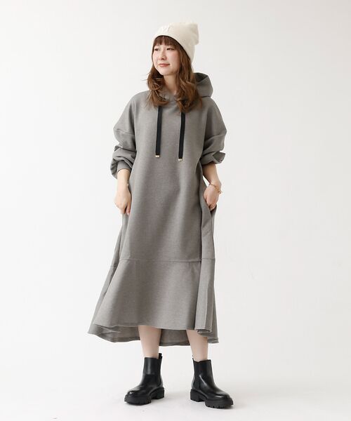 DESIGNWORKS / デザインワークス ワンピース | 【追加】ダンボールフードワンピース | 詳細5