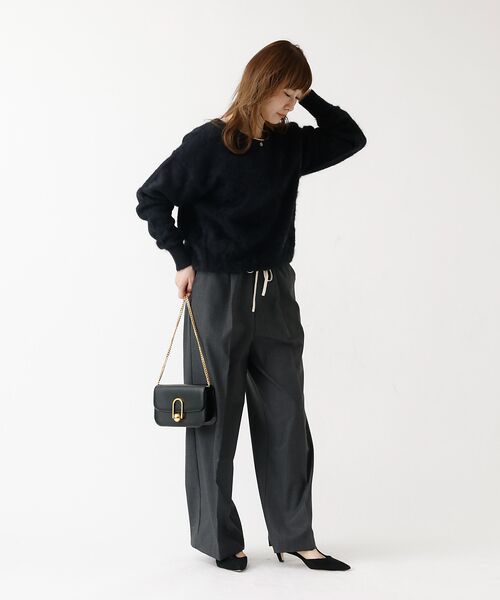 DESIGNWORKS / デザインワークス パンツ | スマートラメストライプレイヤードパンツ | 詳細2