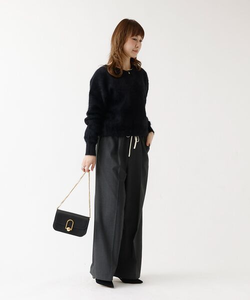 DESIGNWORKS / デザインワークス パンツ | スマートラメストライプレイヤードパンツ | 詳細3