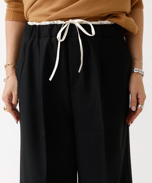 DESIGNWORKS / デザインワークス パンツ | スマートラメストライプレイヤードパンツ | 詳細15