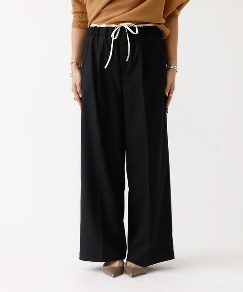 DESIGNWORKS / デザインワークス パンツ | スマートラメストライプレイヤードパンツ | 詳細12