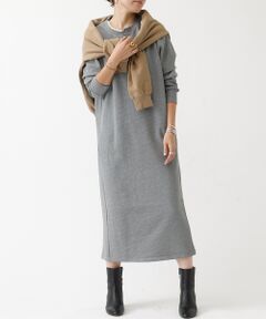 DESIGNWORKS / デザインワークス ワンピース | パール付きスウェットワンピース