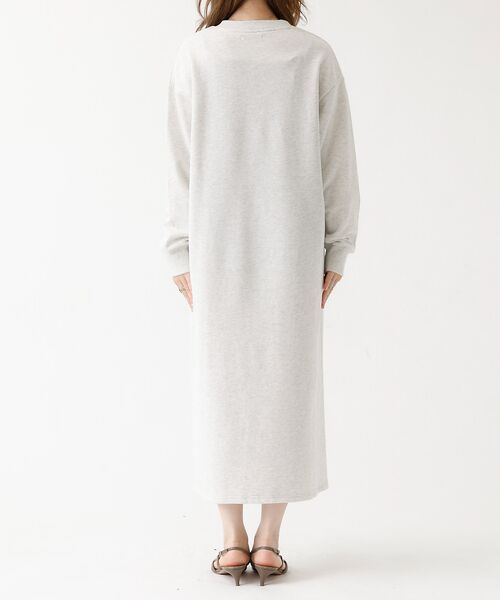 DESIGNWORKS / デザインワークス ワンピース | パール付きスウェットワンピース | 詳細6
