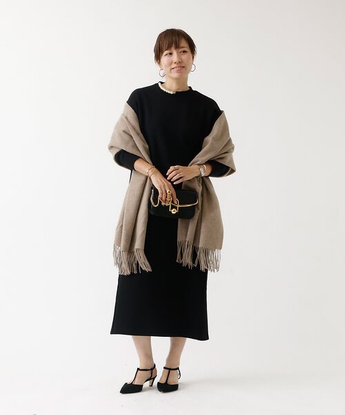 DESIGNWORKS / デザインワークス ワンピース | パール付きスウェットワンピース | 詳細14