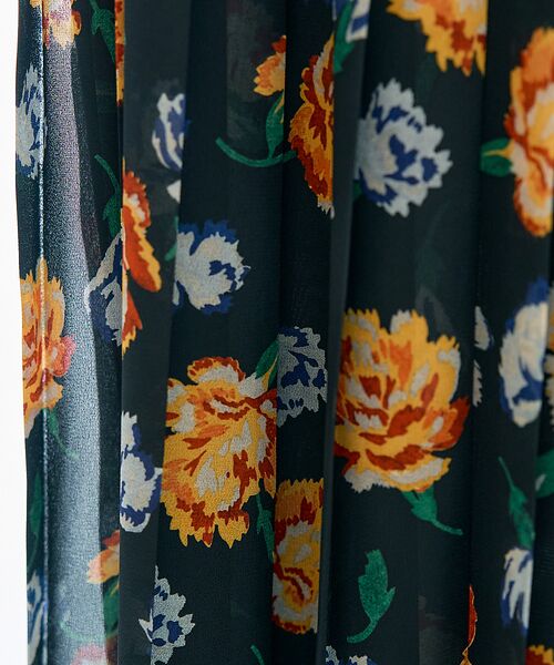 DESIGNWORKS / デザインワークス ロング・マキシ丈スカート | 【セットアップ対応】フラワープリントプリーツスカート | 詳細14