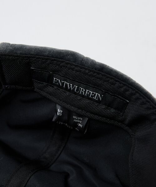DESIGNWORKS / デザインワークス ハット | 【ENTWURFEIN/エントワフェイン】 VELONICA CAP　ベルベット | 詳細18