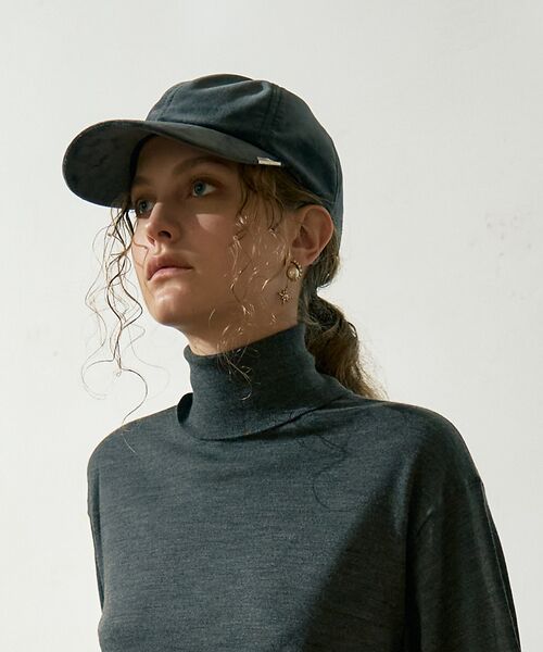 DESIGNWORKS / デザインワークス ハット | 【ENTWURFEIN/エントワフェイン】 VELONICA CAP　ベルベット | 詳細7
