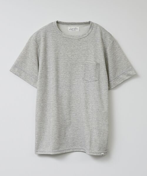DESIGNWORKS/デザインワークス 【LookSea】スムース クルーネック Tシャツ ライトグレー L