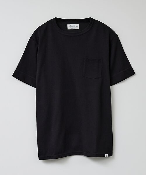DESIGNWORKS/デザインワークス 【LookSea】スムース クルーネック Tシャツ ブラック L