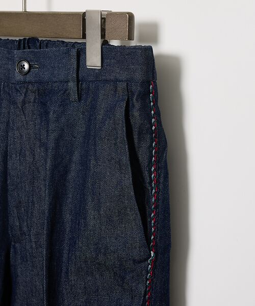 DESIGNWORKS / デザインワークス パンツ | 【COOHEM】 ニットサイドライン デニム | 詳細4