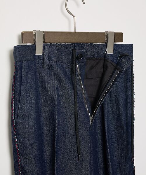 DESIGNWORKS / デザインワークス パンツ | 【COOHEM】 ニットサイドライン デニム | 詳細6