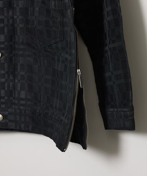 DESIGNWORKS / デザインワークス テーラードジャケット | 【White Mountaineering】チェック ジャカード ジャケット | 詳細6